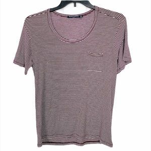 Brandy Melville One Size Loose Striped Shirt